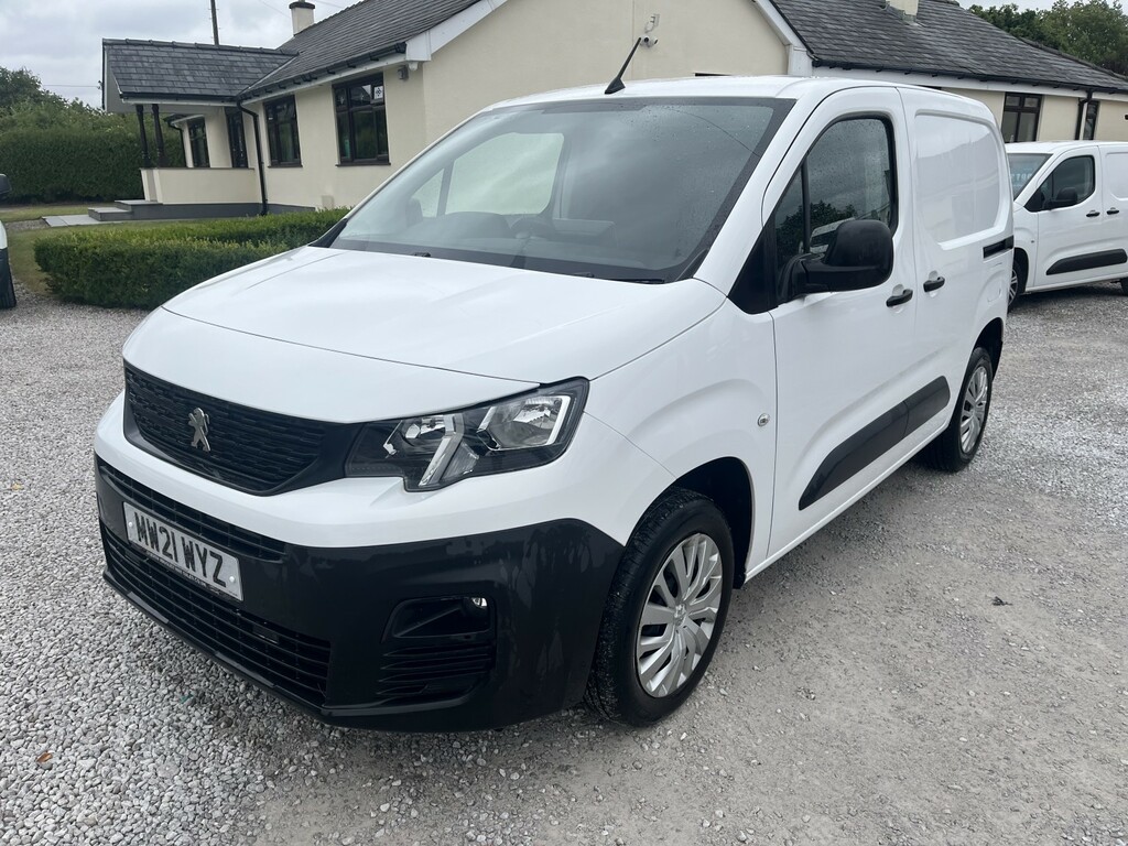 Peugeot Partner Panel Van 1.5 Bluehdi 1000 Professional 202121 MW21WYZ White #6