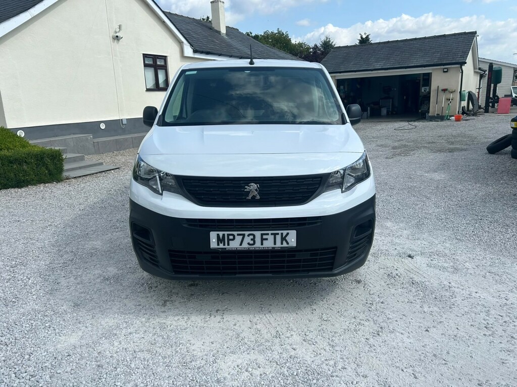 Peugeot Partner 1.5 Partner Pv Pro-premium Std 1000 Bhdi 100 Ss White #2