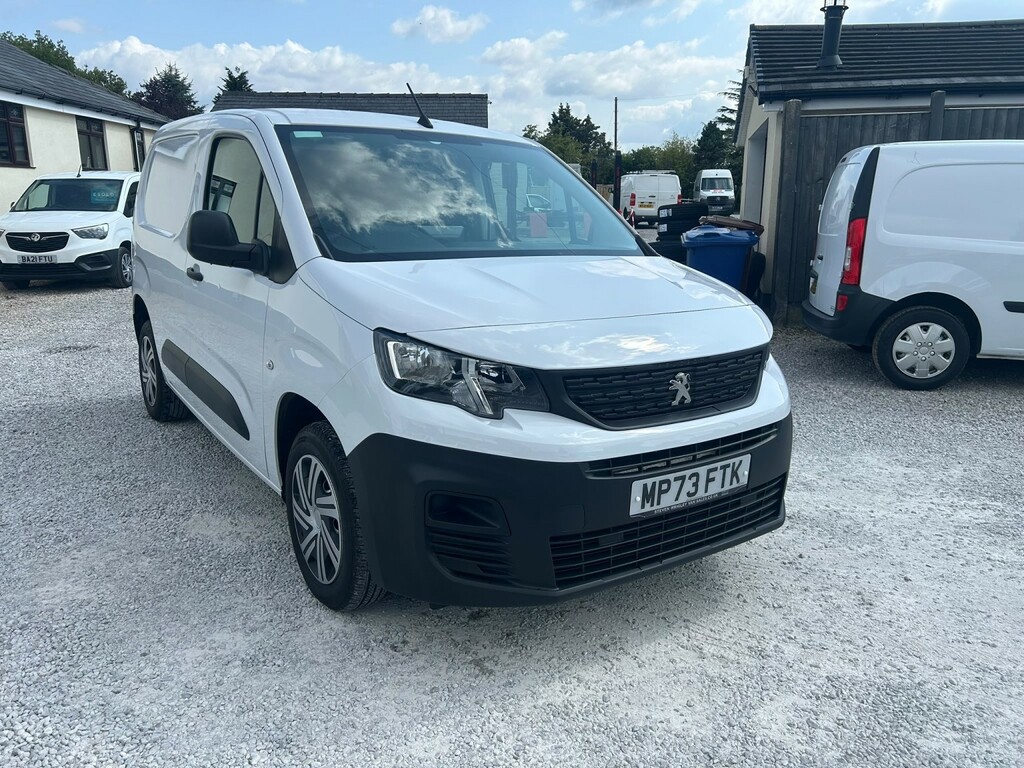 Peugeot Partner 1.5 Partner Pv Pro-premium Std 1000 Bhdi 100 Ss White