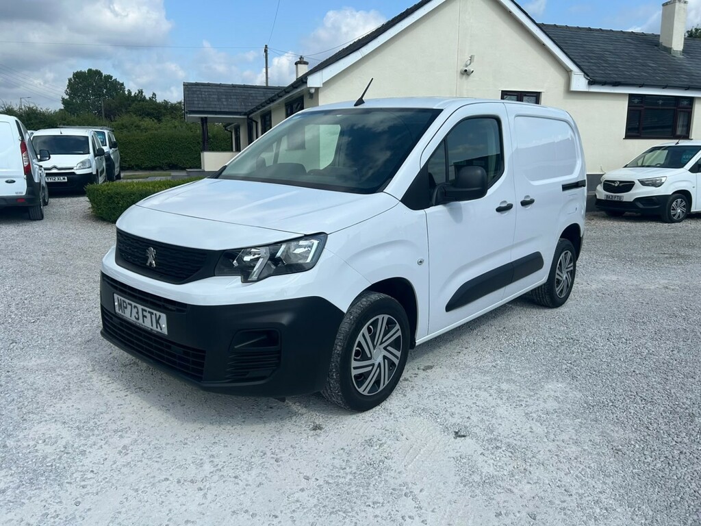 Peugeot Partner 1.5 Partner Pv Pro-premium Std 1000 Bhdi 100 Ss White #4