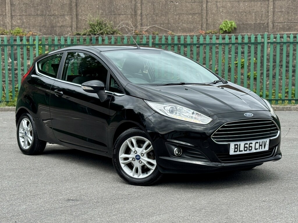 Ford Fiesta Hatchback 1.25 Zetec 201666 Black