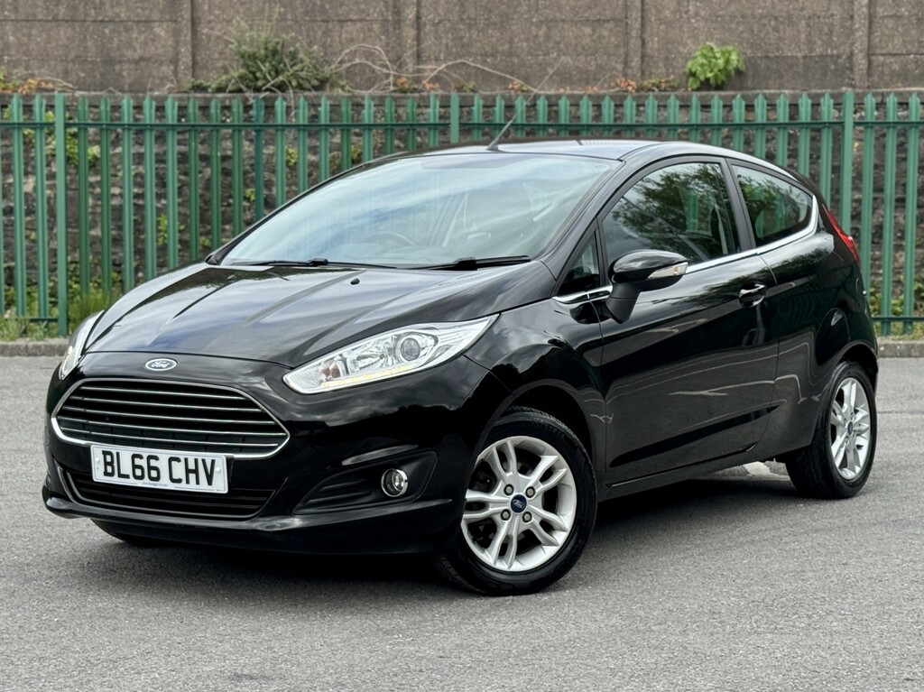 Ford Fiesta Hatchback 1.25 Zetec 201666 Black #3