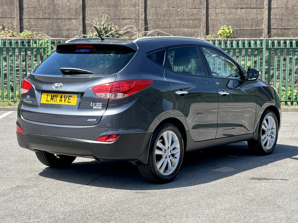 Hyundai Ix35 2.0 Crdi Premium Grey #4