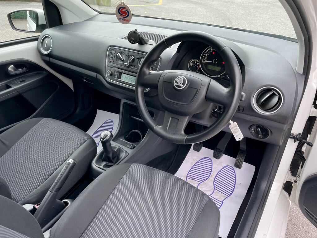 Skoda Citigo 1.0 Mpi Greentech Elegance White #5