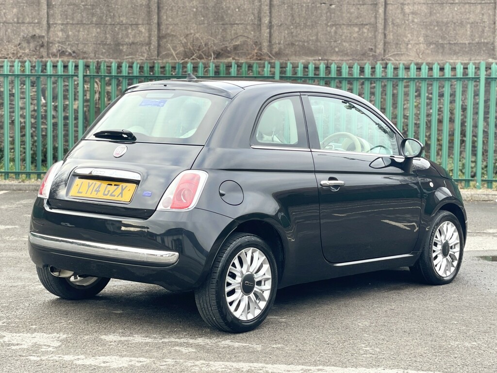 Fiat 500 1.2 500 1.2 69Hp Lounge Black #4