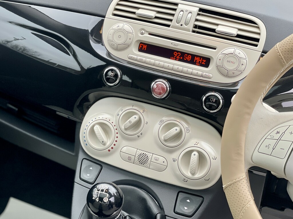 Fiat 500 1.2 Lounge Hatchback White #16