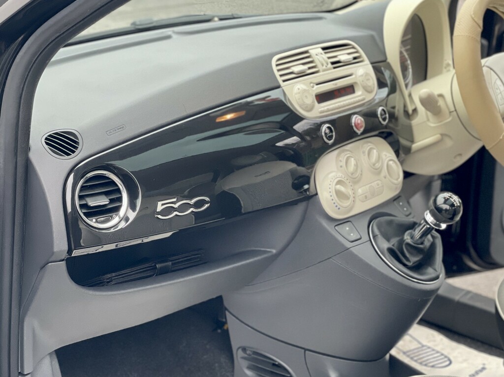Fiat 500 1.2 Lounge Hatchback White #17