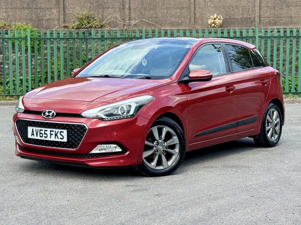 Hyundai I20 1.2 Premium Se Red #3