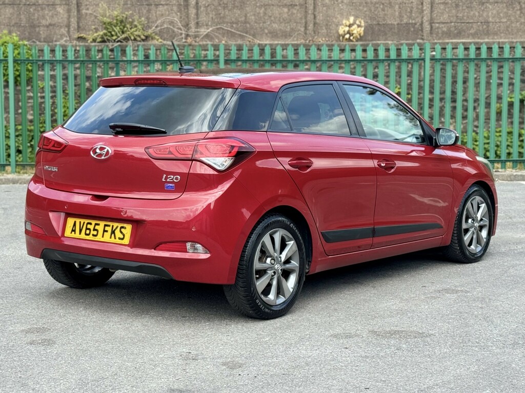Hyundai I20 1.2 Premium Se Red #4