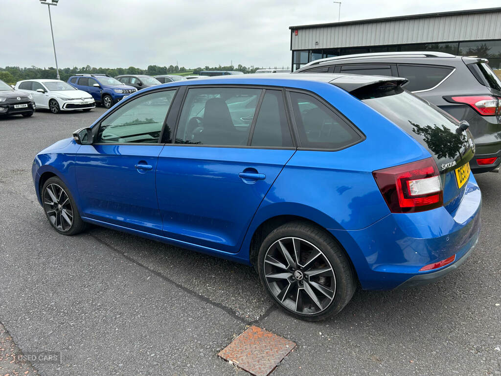 Skoda Rapid Spaceback Se Tech Tsi White #8