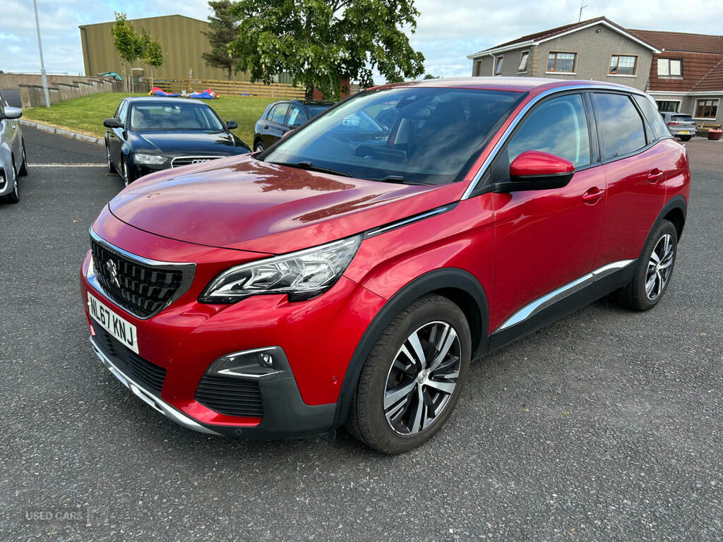 Peugeot 3008 1.6 Bluehdi 120 Allure Eat6 NL67KNJ Red #3
