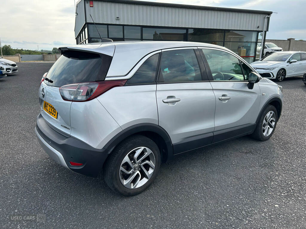 Vauxhall Crossland X 1.6 Turbo D Ecotec Tech Line Nav Start Stop WHZ2339 Silver #5