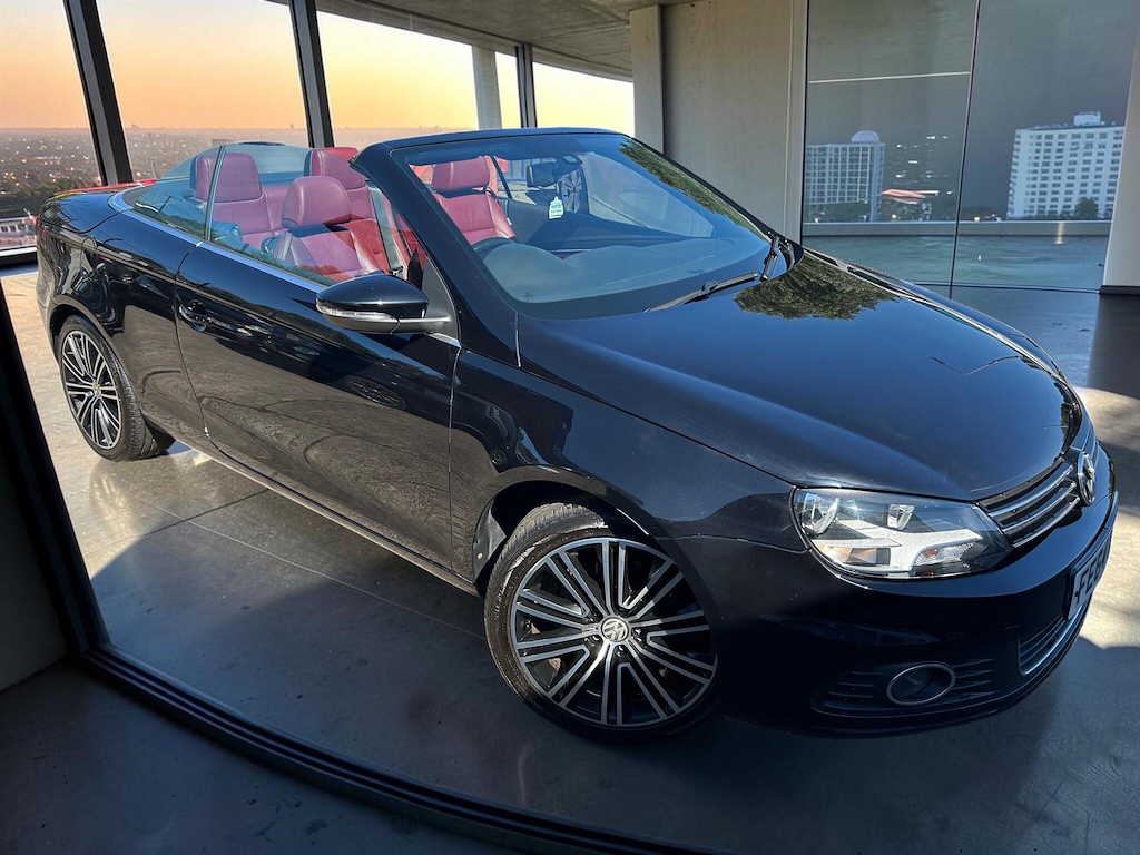 Volkswagen EOS 2.0 Tdi Bluemotion Tech Sport Cabriolet Dsg Euro 5 Black