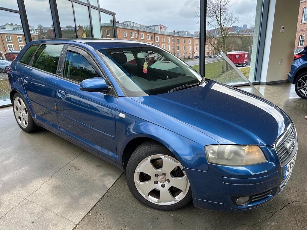 Audi A3 2.0 Tdi Sport Sportback Quattro Blue