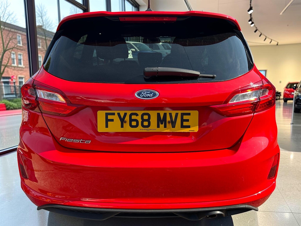 Ford Fiesta 1.0T Ecoboost St-line X Euro 6 Ss Red #6