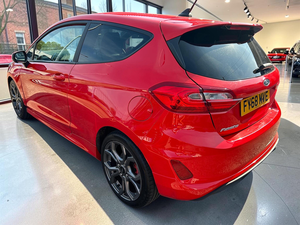 Ford Fiesta 1.0T Ecoboost St-line X Euro 6 Ss Red #4