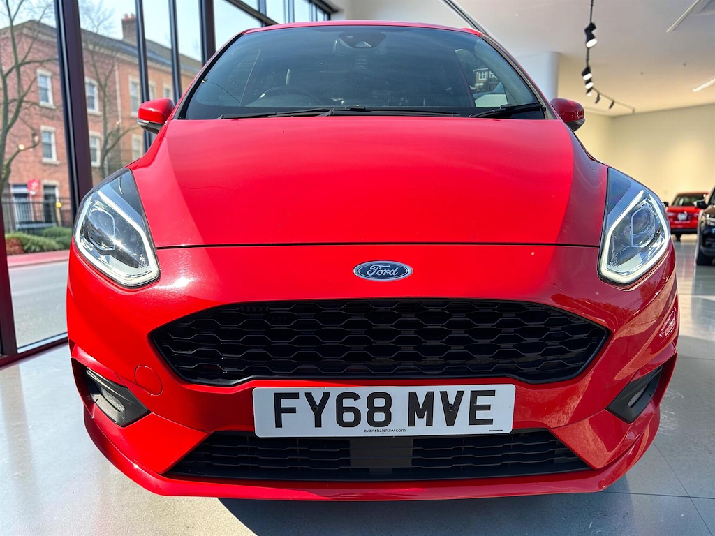 Ford Fiesta 1.0T Ecoboost St-line X Euro 6 Ss Red #2
