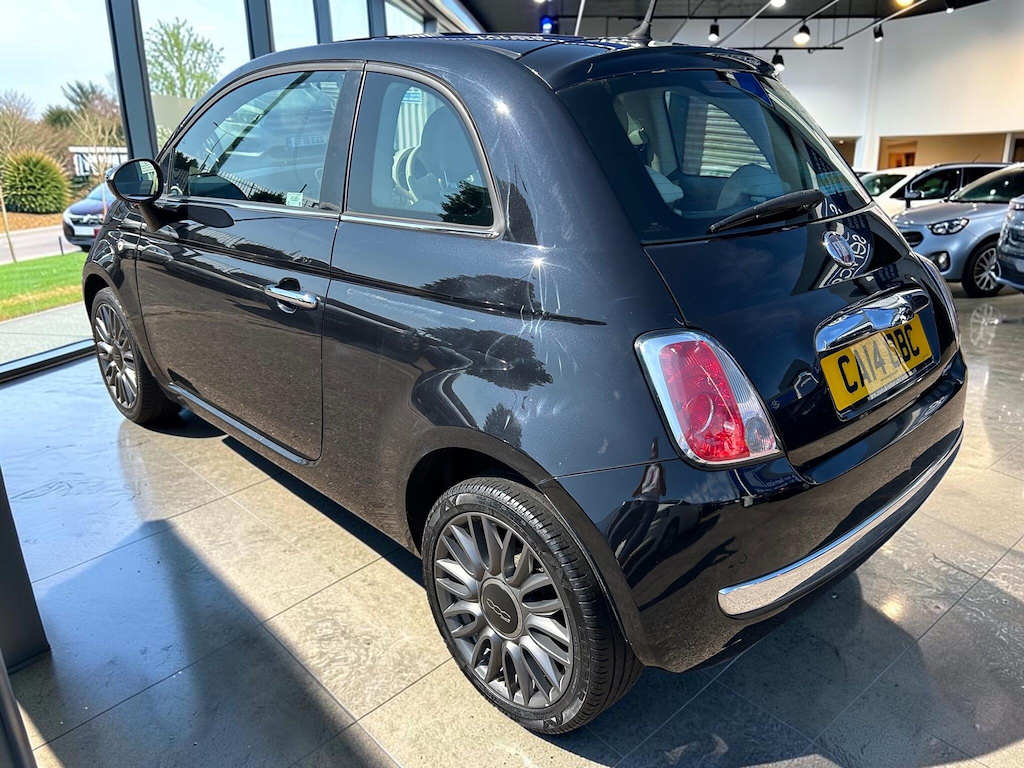 Fiat 500 1.2 8V Cult Euro 6 Ss Black #6