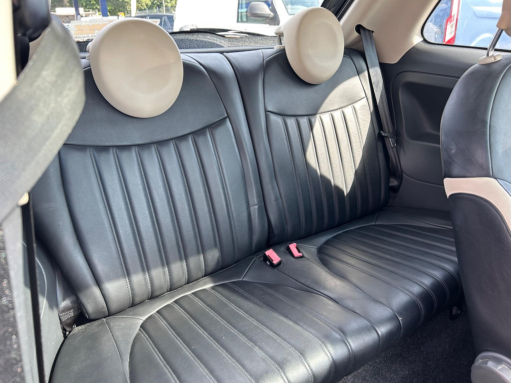 Fiat 500 1.2 Lounge Hatchback White #20