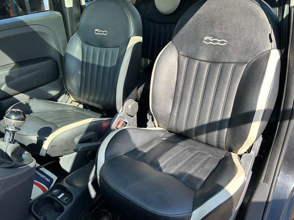 Fiat 500 1.2 Lounge Hatchback White #26