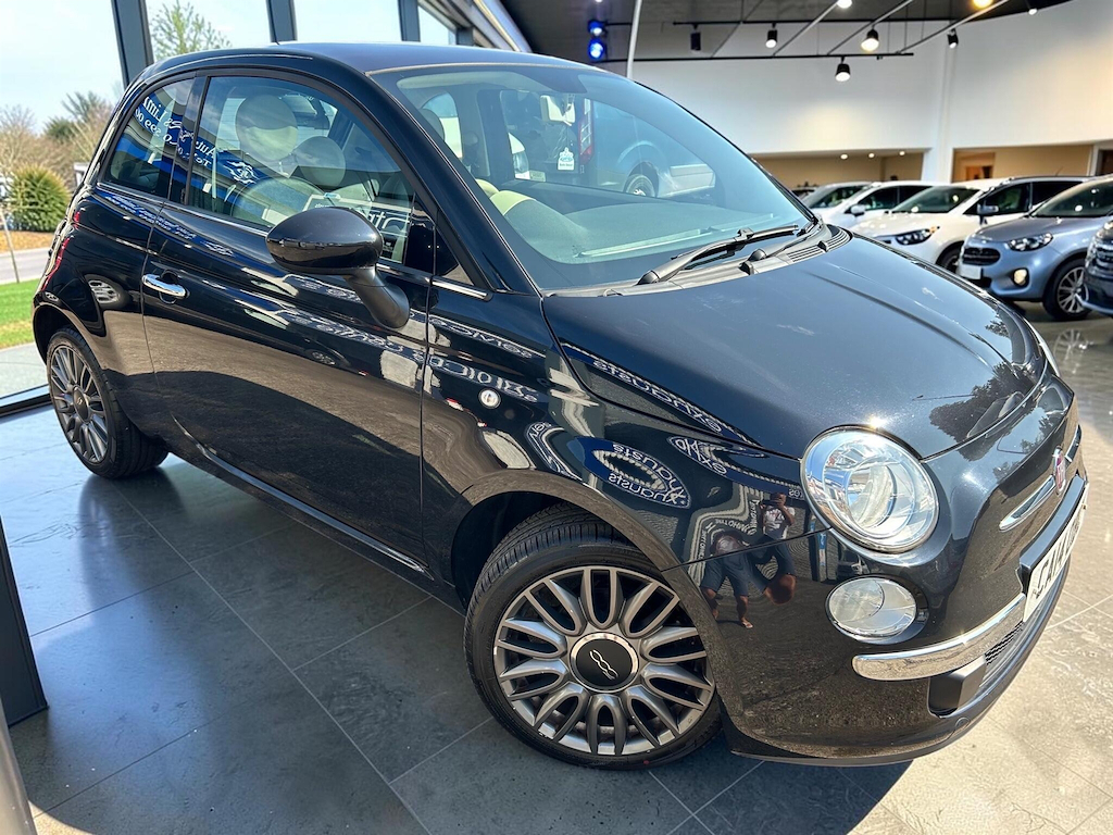 Fiat 500 1.2 8V Cult Euro 6 Ss Black