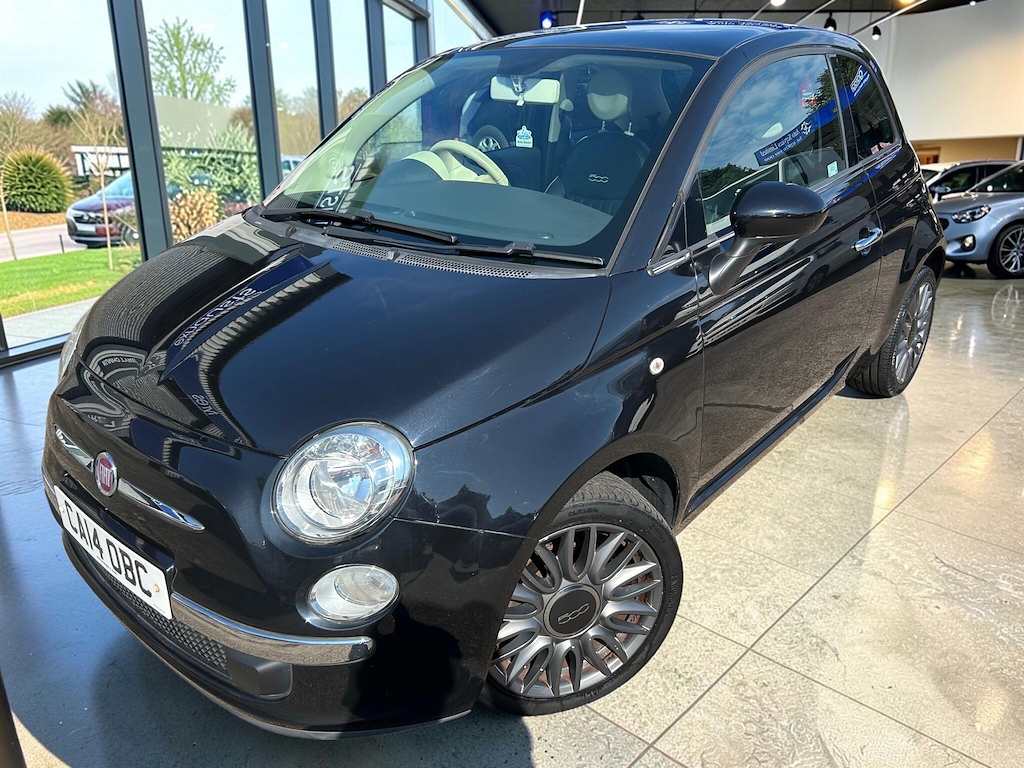 Fiat 500 1.2 Lounge Hatchback White #12