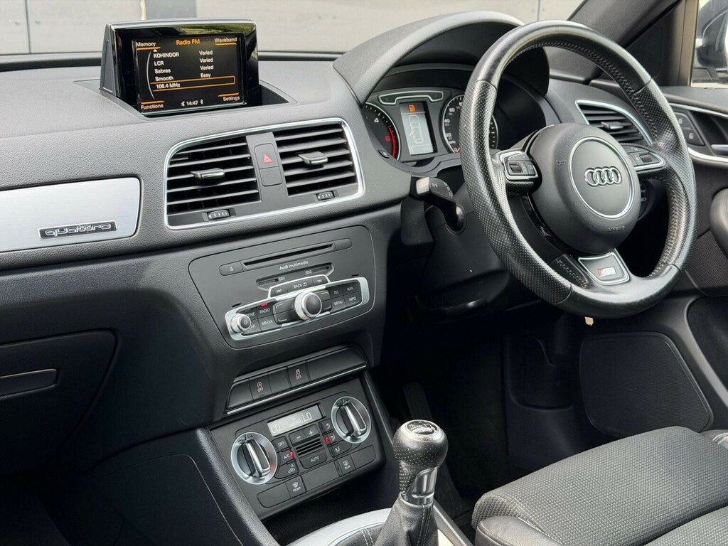 Audi Q3 Suv 2.0 Tdi S Line Quattro Euro 5 Ss 2014 SC63TKZ Black #2