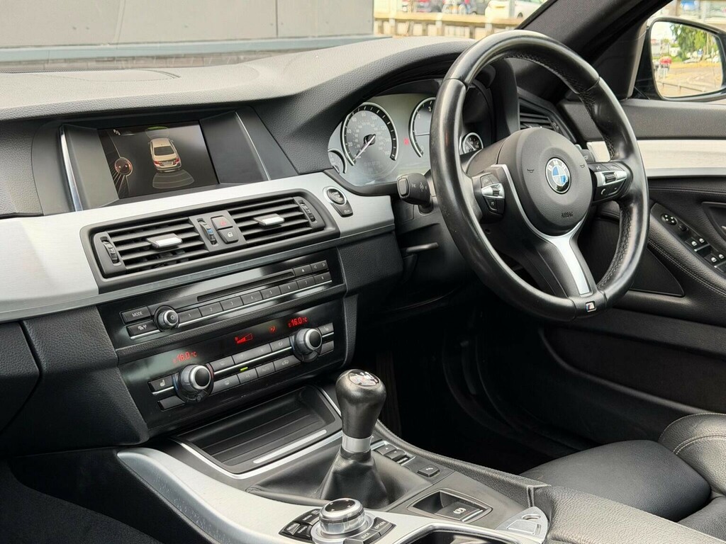 BMW 5 Series 2.0 520D M Sport Euro 6 Ss Black #2
