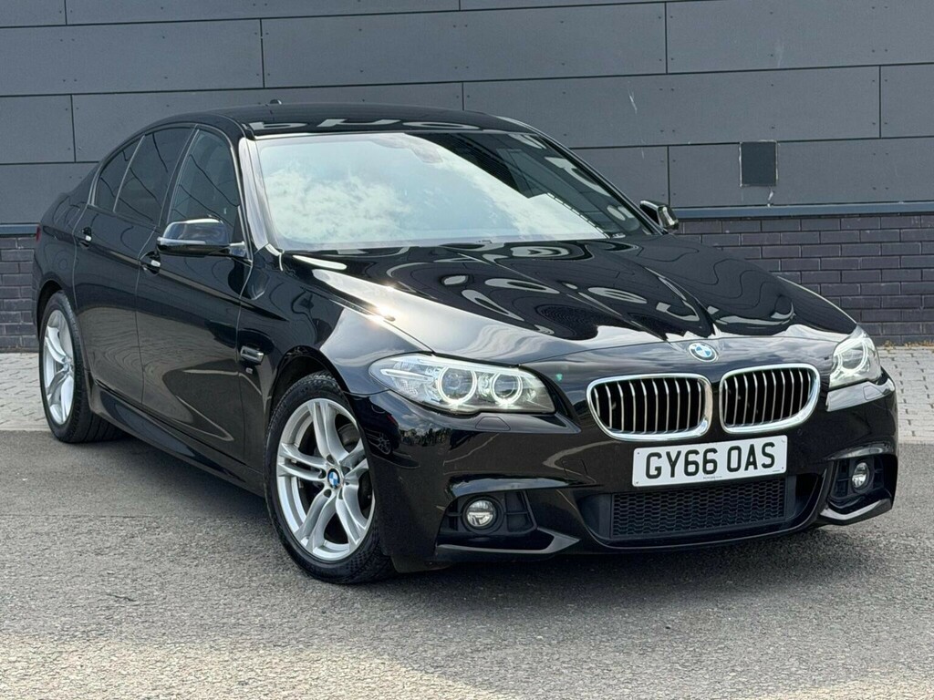 BMW 5 Series 2.0 520D M Sport Euro 6 Ss Black