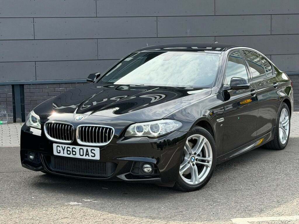 BMW 5 Series 2.0 520D M Sport Euro 6 Ss Black #5
