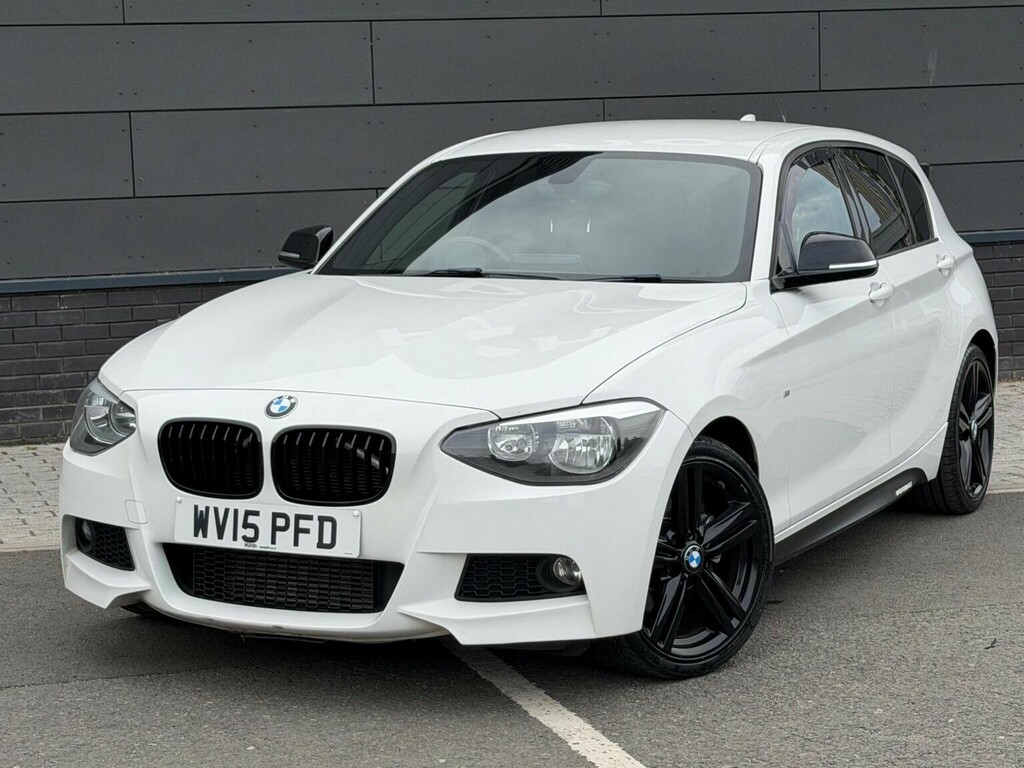 BMW 1 Series Hatchback 2.0 125D M Sport Euro 5 Ss 2015 WV15PFD White #4