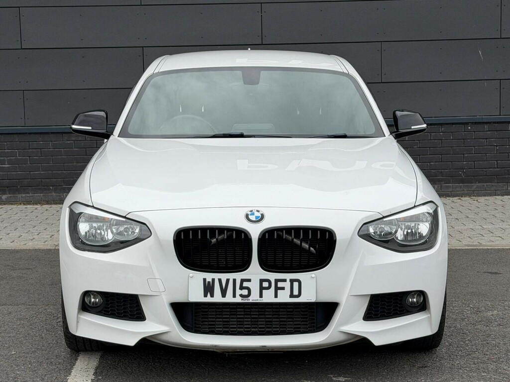 BMW 1 Series Hatchback 2.0 125D M Sport Euro 5 Ss 2015 WV15PFD White #3