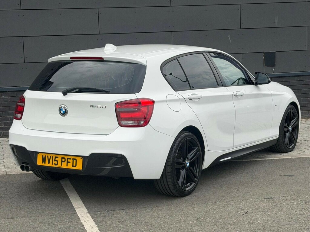 BMW 1 Series Hatchback 2.0 125D M Sport Euro 5 Ss 2015 WV15PFD White #6