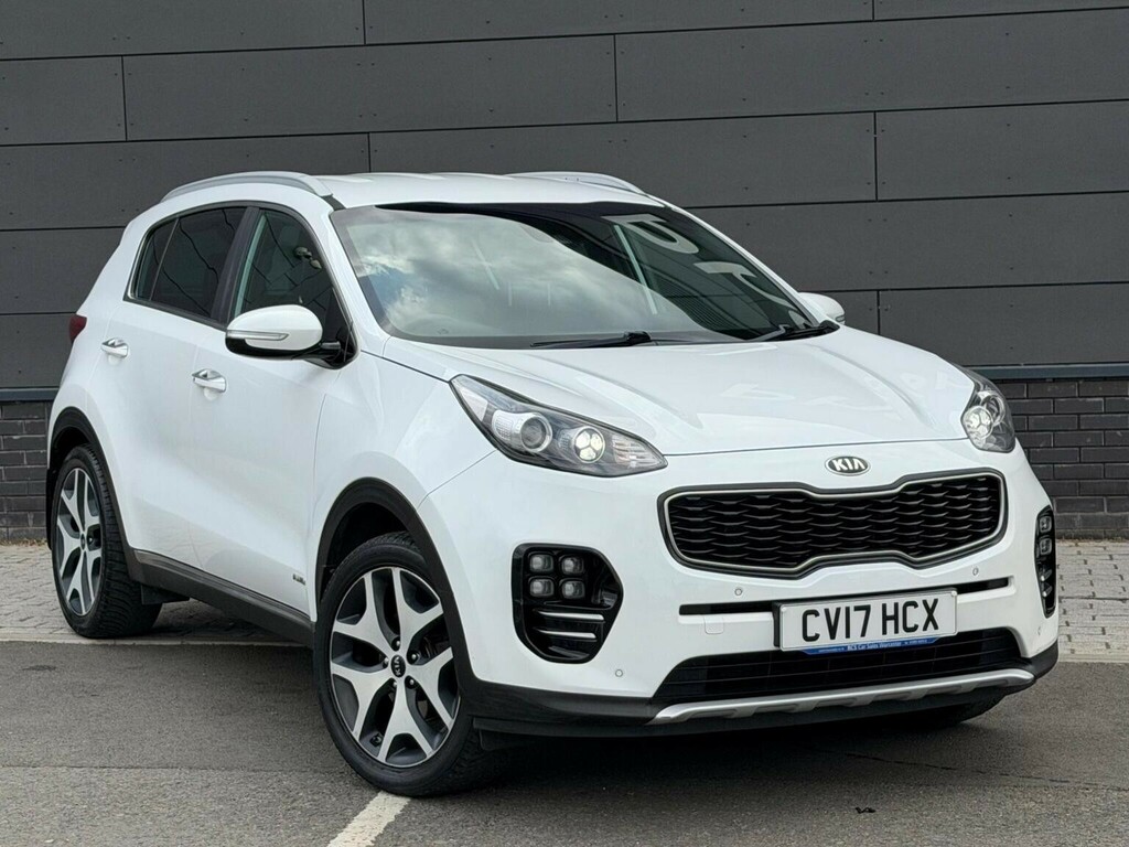 Kia Sportage 1.6 T-gdi Gt-line Awd Euro 6 White #3