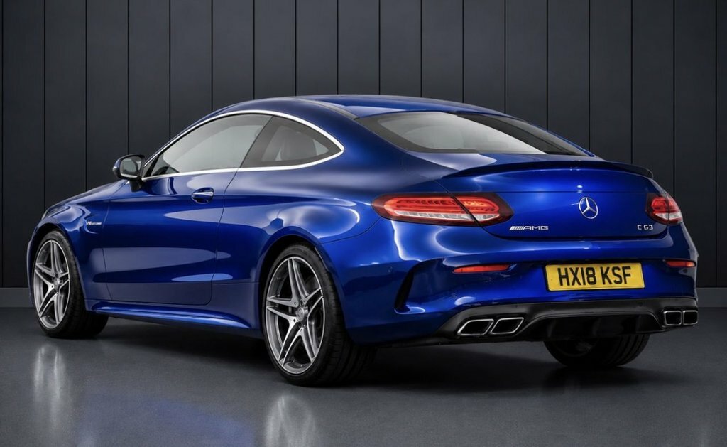 Mercedes-Benz C Class 4L Amg Blue #2