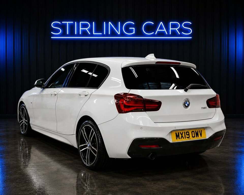 BMW 1 Series 1.5L M Sport Shadow Edition MX19OWV White #2