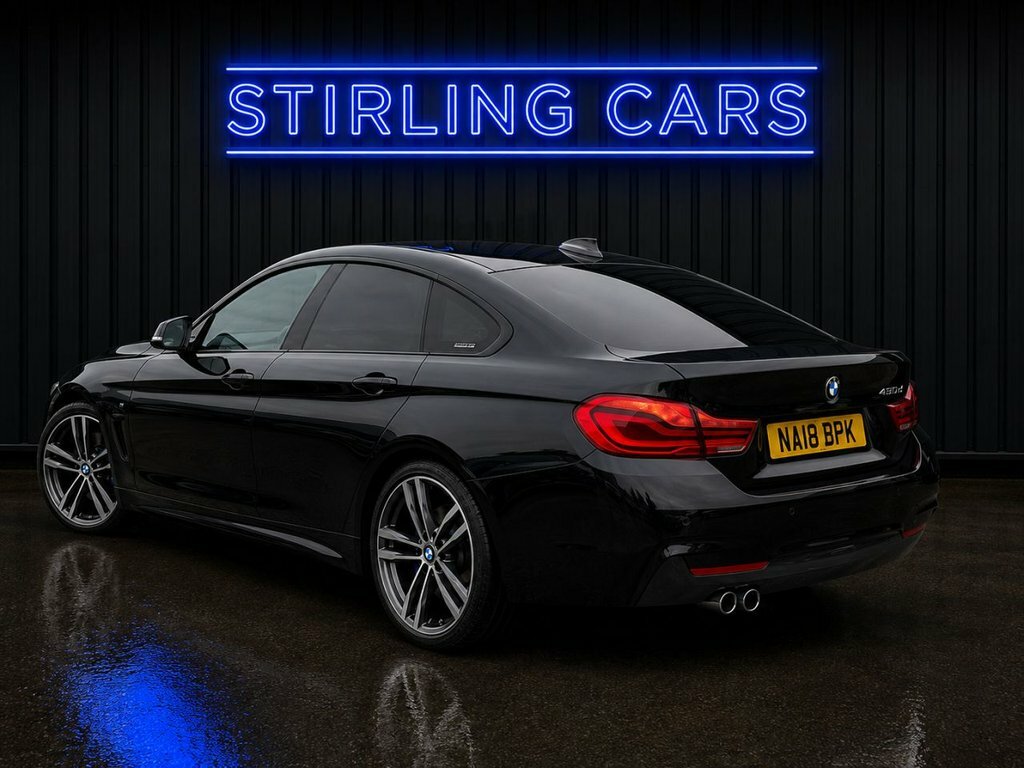 BMW 4 Series Gran Coupe 2L M Sport Black #2