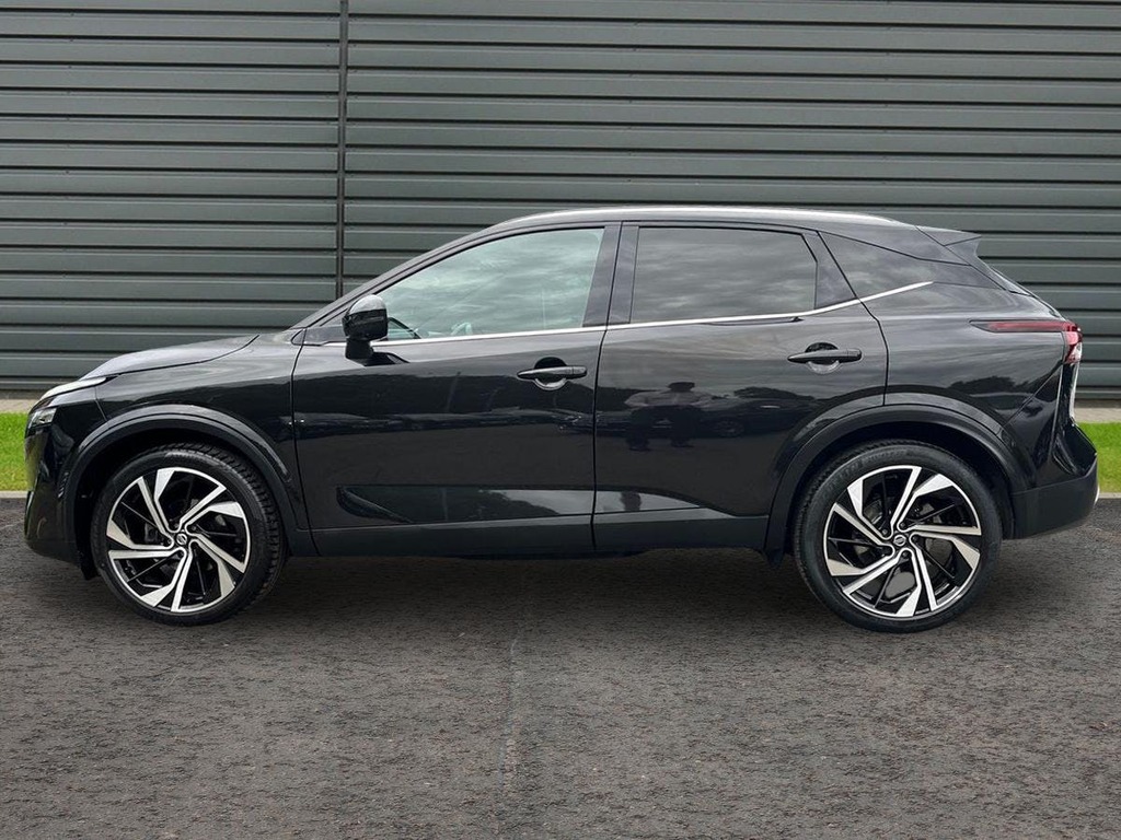 Nissan Qashqai 1.3 Dig T Mhev Tekna Plus Suv Hybrid Xt GY22BFM Black #5