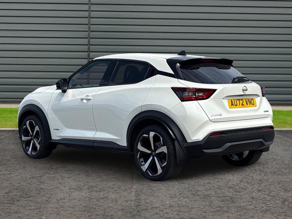 Nissan Juke 1.6 Tekna Suv Hybrid White #5
