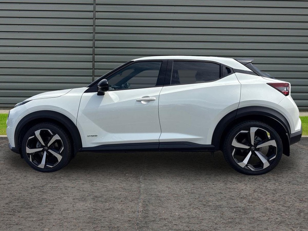 Nissan Juke 1.6 Tekna Suv Hybrid White #6
