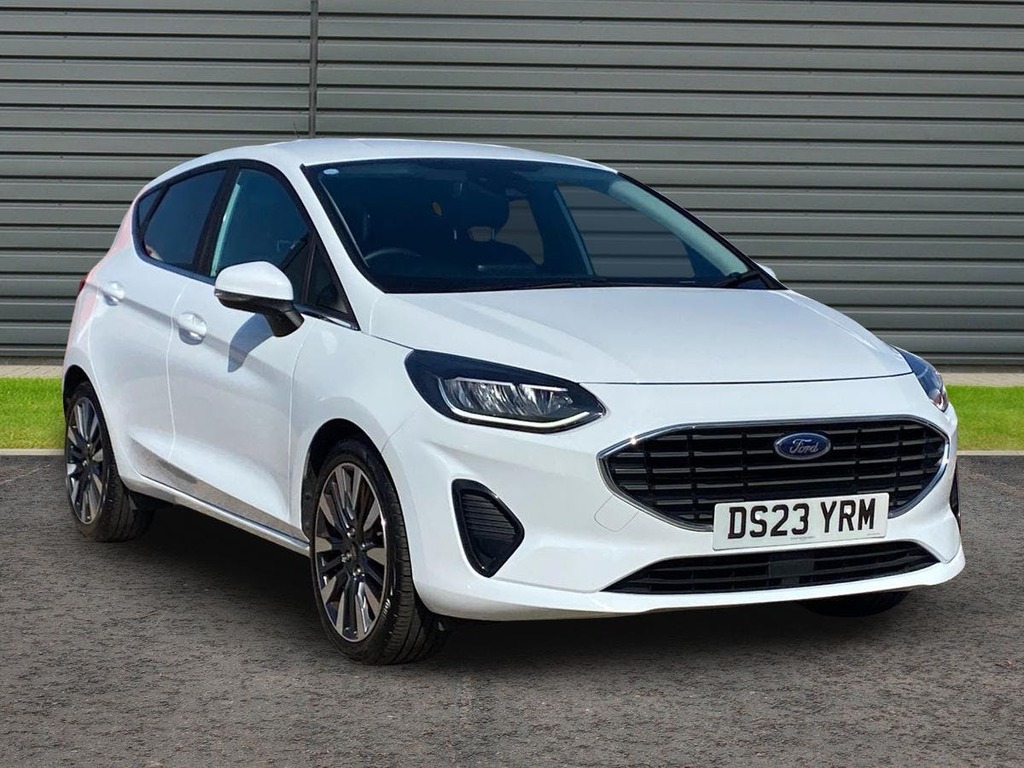 Ford Fiesta 1.0T Ecoboost Mhev Titanium X Hatchback DS23YRM White
