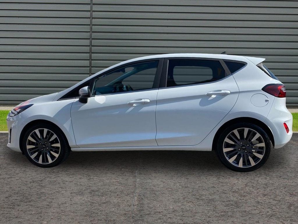 Ford Fiesta 1.0T Ecoboost Mhev Titanium X Hatchback DS23YRM White #6