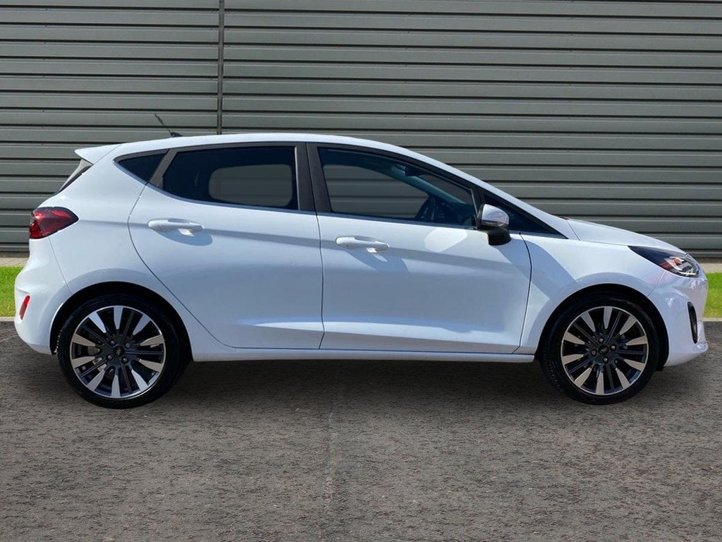 Ford Fiesta 1.0T Ecoboost Mhev Titanium X Hatchback DS23YRM White #2