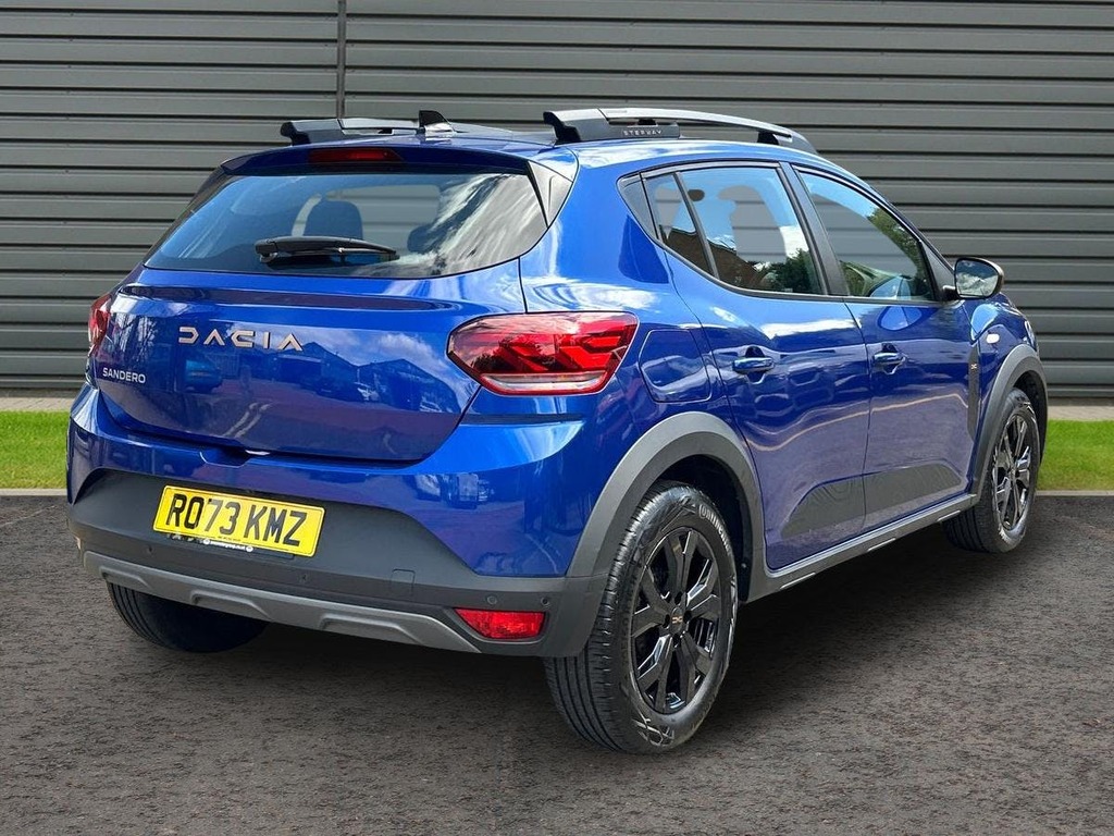 Dacia Sandero Stepway 1.0 Tce Extreme Hatchback Cvt RO73KMZ Blue #3