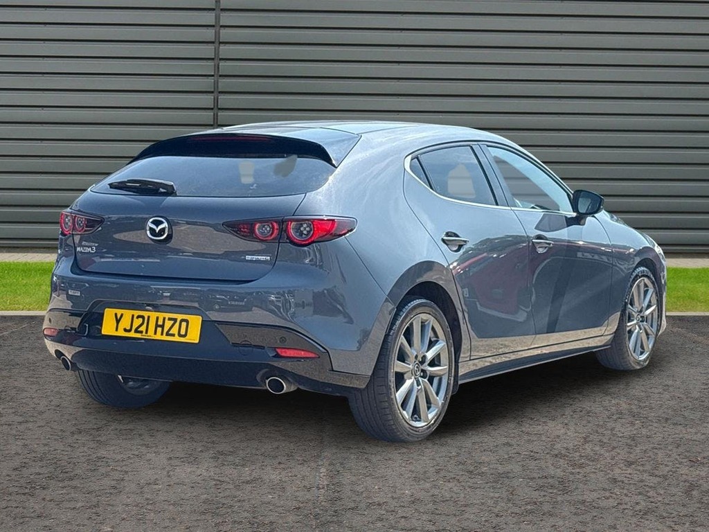 Mazda 3 2.0 E Skyactiv G Mhev Gt Sport Hatchback Petro YJ21HZO Grey #3