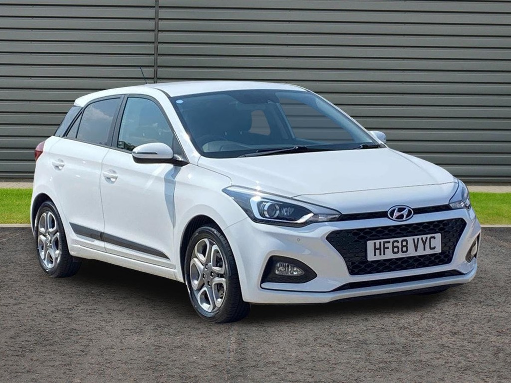 Hyundai I20 1.0 T Gdi Premium Nav Hatchback Dct White