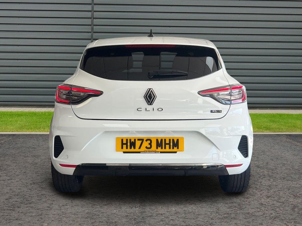 Renault Clio 1.6 E Tech Techno Hatchback Hybrid White #4