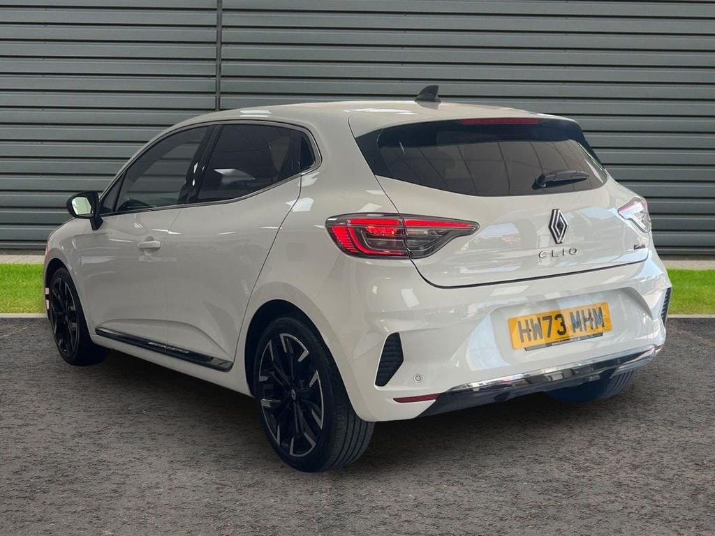 Renault Clio 1.6 E Tech Techno Hatchback Hybrid White #5