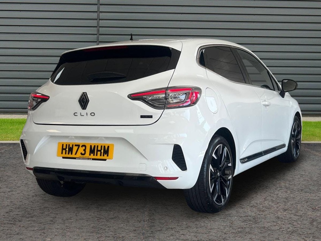 Renault Clio 1.6 E Tech Techno Hatchback Hybrid White #3