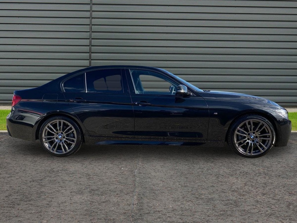 BMW 3 Series 2.0 320D M Sport Saloon Black #2